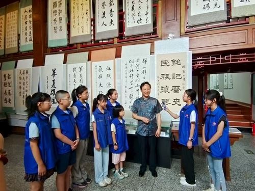 纪念抗日战争胜利80周年将军及书画名家艺术巡展启幕(图5)