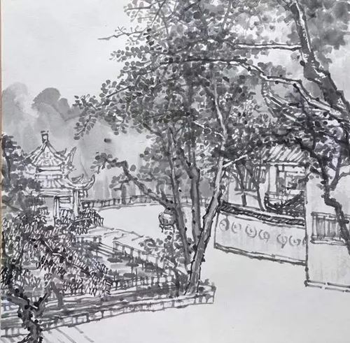 长沙市美协国画艺委会走进湘西龙山惹巴拉写生线上作品展(图8) 长沙市美协国画艺委会走进湘西龙山惹巴拉写生线上作品展(图8)