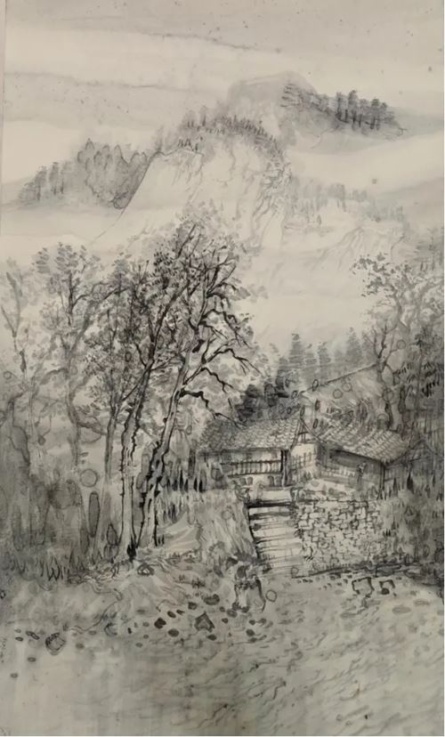 长沙市美协国画艺委会走进湘西龙山惹巴拉写生线上作品展(图14) 长沙市美协国画艺委会走进湘西龙山惹巴拉写生线上作品展(图14)